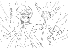 Cardcaptor Sakura Coloring Page